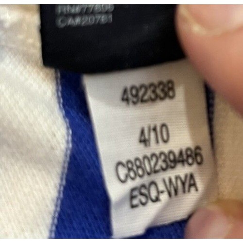 Men's Tommy Hilfiger Short-Sleeve Polo Shirt Size XL Blue Stripe - Picture 9 of 10